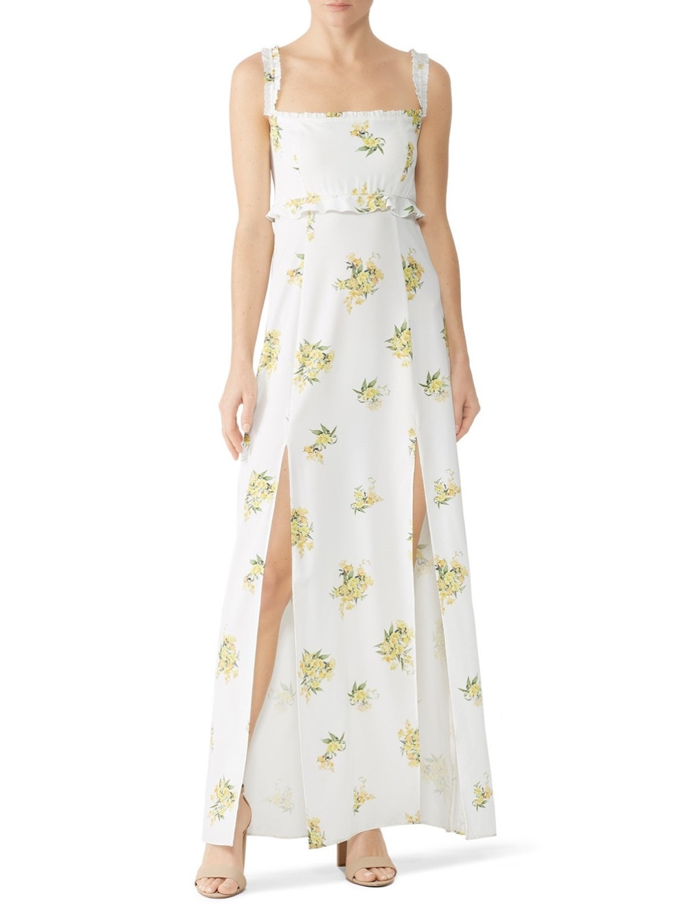 Show Me Your MuMu Bristol Maxi Dress Sunny Side Floral XL